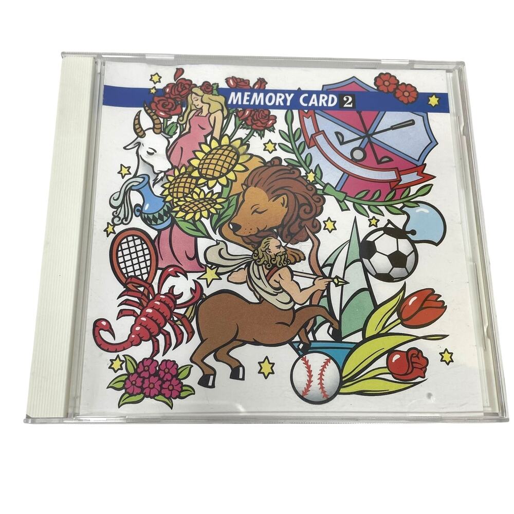 Janome 8000 Memory Card 2 Vintage Design Series Embroidery NEW-Opened 25 Images